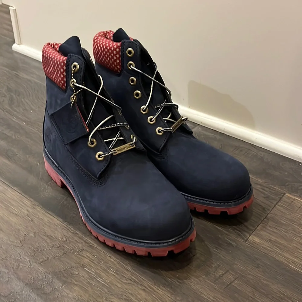 Timberland X Villa Stars and Stripes Old Glory 6” Boots new 4th of July Mens 10